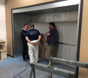 Concertina High Efficiency Spray Booth Extraction Filters